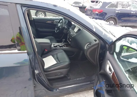 2014 Nissan Pathfinder Platinum from USA, damaged, VIN 5N1AR2MM3EC647688